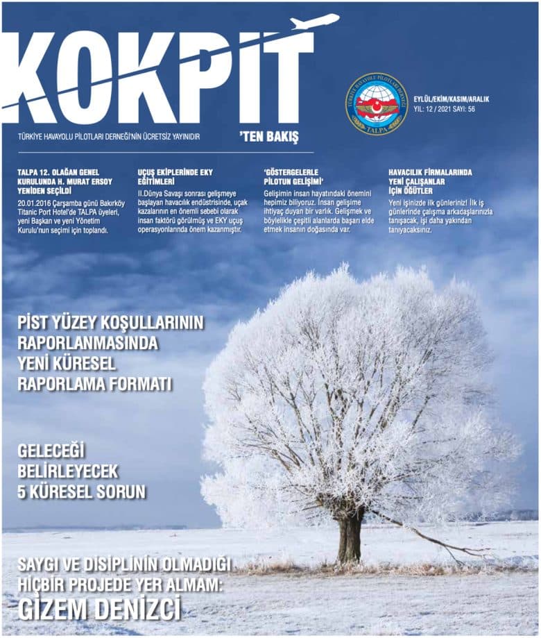 Kokpit'ten Bakış, Eylül - Aralık 2021 kapağı