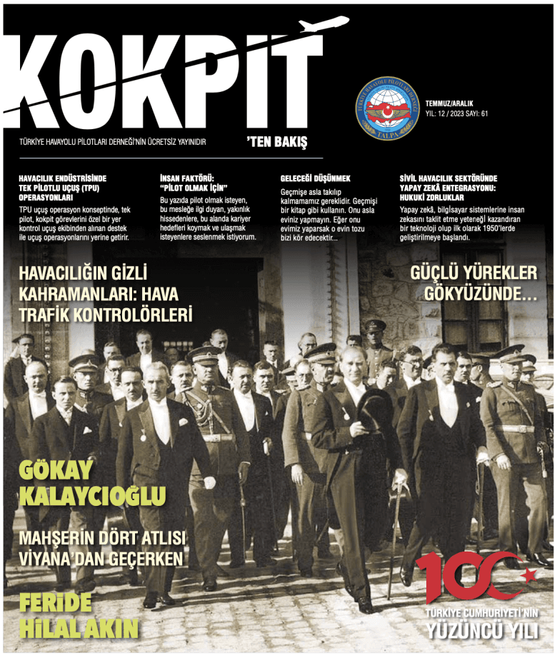 Kokpit'ten Bakış, Temmuz - Aralık 2023 kapağı