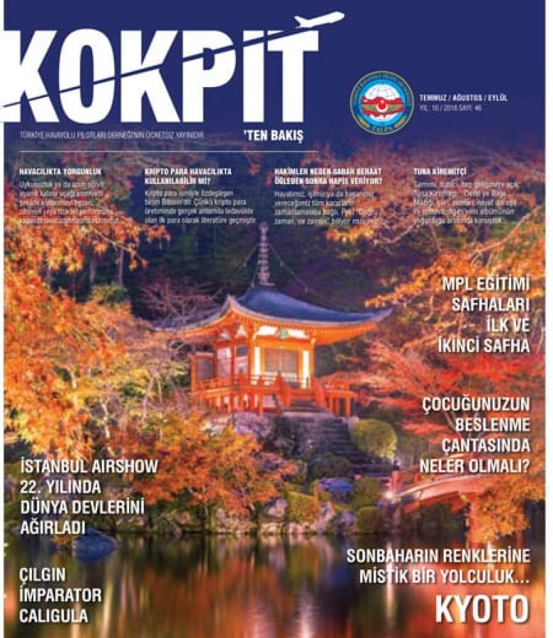 Temmuz – Eylül 2018 — kapak